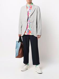 commedesgarçonsshirt Comme Des Garçons Shirt Blazer met enkele rij knopen - Grijs