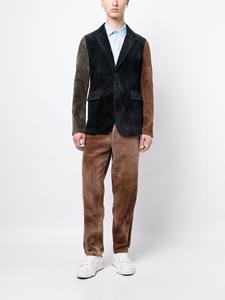 commedesgarçonsshirt Comme Des Garçons Shirt Blazer met colourblocking - Blauw