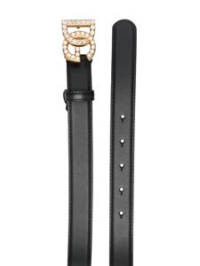 dolce&gabbana Dolce & Gabbana Riem verfraaid met logo - Zwart