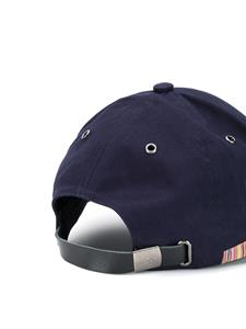 paulsmith Paul Smith Honkbalpet van twill - Blauw