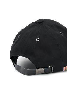 paulsmith Paul Smith Honkbalpet van twill - Zwart