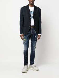 DSQUARED2 tailored single-breasted blazer - Blauw