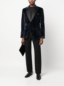 Philipp Plein Blazer met enkele rij knopen - Blauw