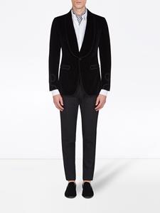 dolce&gabbana Dolce & Gabbana Smoking blazer met enkele rij knopen - Zwart