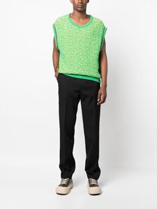 Lanvin Straight pantalon - Zwart