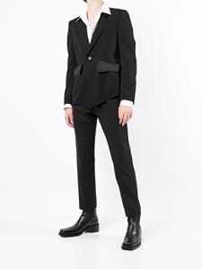sulvam Blazer met enkele knoop - Zwart