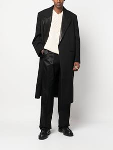 Lanvin Straight pantalon - Zwart