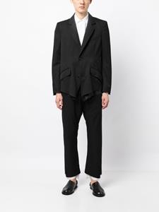 sulvam Asymmetrische blazer - Zwart