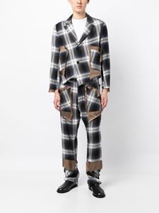 sulvam Asymmetrische blazer - Blauw