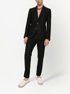 Dolce & Gabbana Blazer met enkele rij knopen - Zwart