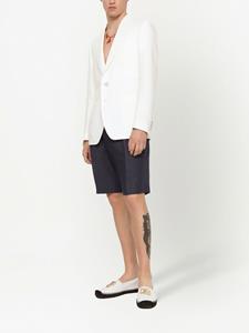 Dolce & Gabbana Blazer met enkele rij knopen - Wit