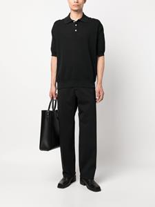 DSQUARED2 Pantalon met logoplakkaat - Zwart