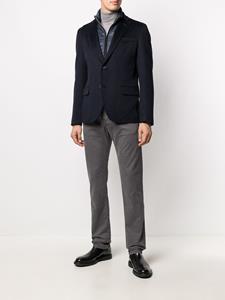 Herno Blazer met enkele rij knopen - Blauw