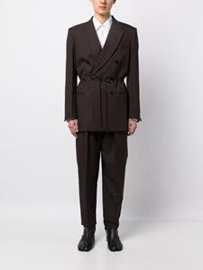 randomidentities Random Identities Geplooide broek - Bruin