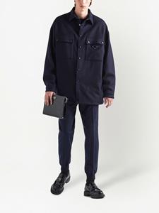 Prada Wollen broek - Blauw