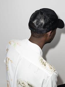 AMIRI Honkbalpet met geborduurd logo - Zwart