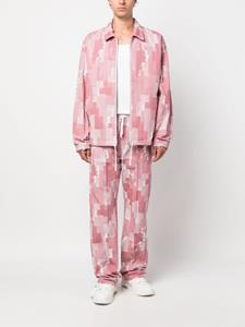 marceloburloncountyofmilan Marcelo Burlon County of Milan Broek met geometrische print - Roze