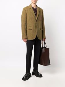 umawang Uma Wang Geruite blazer - Geel