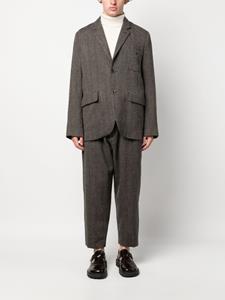 umawang Uma Wang Blazer met enkele rij knopen - Beige