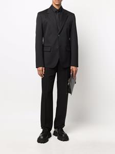 valentinogaravani Valentino Garavani Blazer met enkele rij knopen - Zwart
