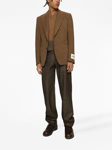 dolce&gabbana Dolce & Gabbana Colbert met enkele rij knopen - Beige