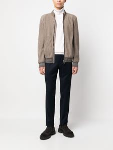 Canali Straight broek - Blauw