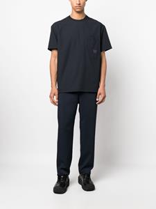 Wooyoungmi Broek met wijde pijpen - Blauw