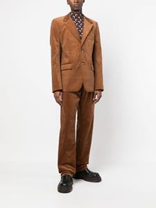 VTMNTS Ribfluwelen broek - Bruin