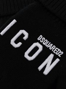 DSQUARED2 Handschoenen met logo - Zwart
