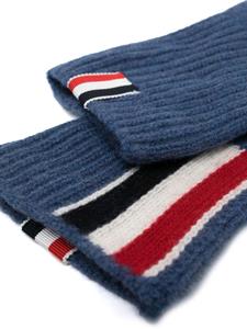 thombrowne Thom Browne Handschoenen met RWB-intarsia - Blauw