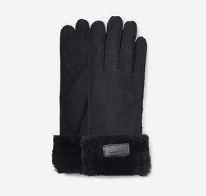 Ugg Turn Cuff Handschoenen voor Dames in Black  Shearling