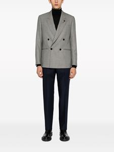 Lardini Blazer met dubbele rij knopen - Zwart