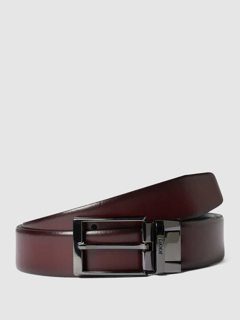 JOOP! Collection Keerbare riem van echt leer