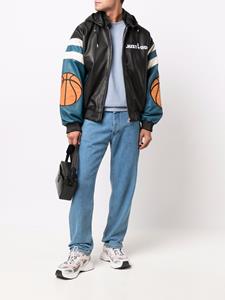 justdon Just Don Bomberjack met capuchon - Zwart