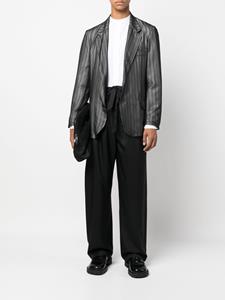 maisonmargiela Maison Margiela Zijden broek met wijde pijpen - Zwart