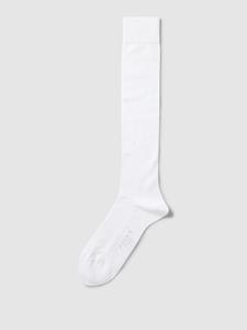 Falke Kniekousen met labeldetail, model 'Tiago'