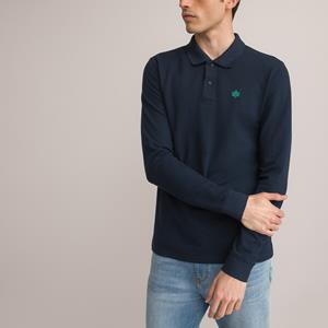 LA REDOUTE COLLECTIONS Poloshirt in zuiver biologisch katoen met lange mouwen
