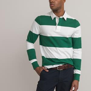 LA REDOUTE COLLECTIONS Gestreepte polo met lange mouwen