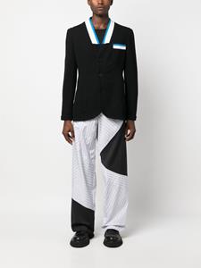 kikokostadinov Kiko Kostadinov Blazer met enkele rij knopen - Zwart