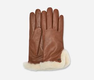 UGG Leather Sheepskin Vent Handschoenen Dames