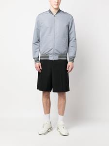 alexandermcqueen Alexander McQueen Bomberjack met logoprint - Grijs
