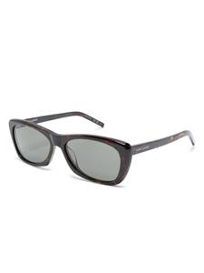 saintlaurenteyewear Saint Laurent Eyewear Zonnebril met vierkant montuur - Bruin
