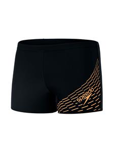 Speedo - Eco Aquashort - Medley Logo - Zwart - Oranje