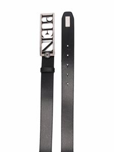 philippplein Philipp Plein Riem met logoplakkaat - Zwart