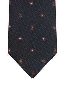ETRO Stropdas met paisley jacquard - Zwart