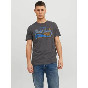 Jack & Jones Rundhalsshirt "JJELOGO TEE SS O-NECK 2 COL AW23 SN"