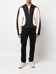 Diesel J-Blink bomberjack met colourblocking - Zwart