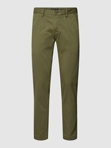 Marc O'Polo Stoffhose olive (1-tlg)