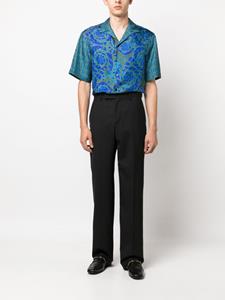 Versace Wollen pantalon - Zwart