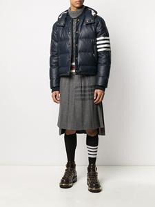 thombrowne Thom Browne Gestreepte plooirok - Grijs